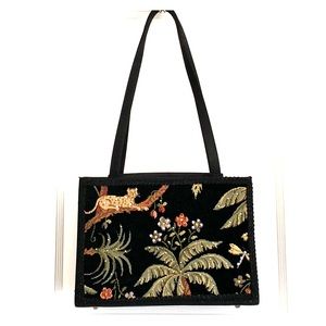 Vintage Liz Soto Black Shoulder Bag